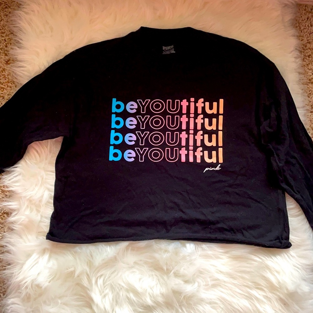 PINK long sleeve be-you-tiful